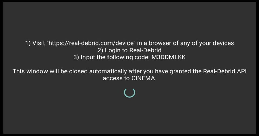 real-debrid integration with cinema hd