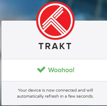trakt integration with teatv completed