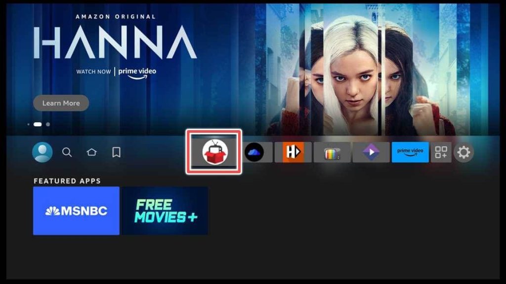 redbox tv on main menu