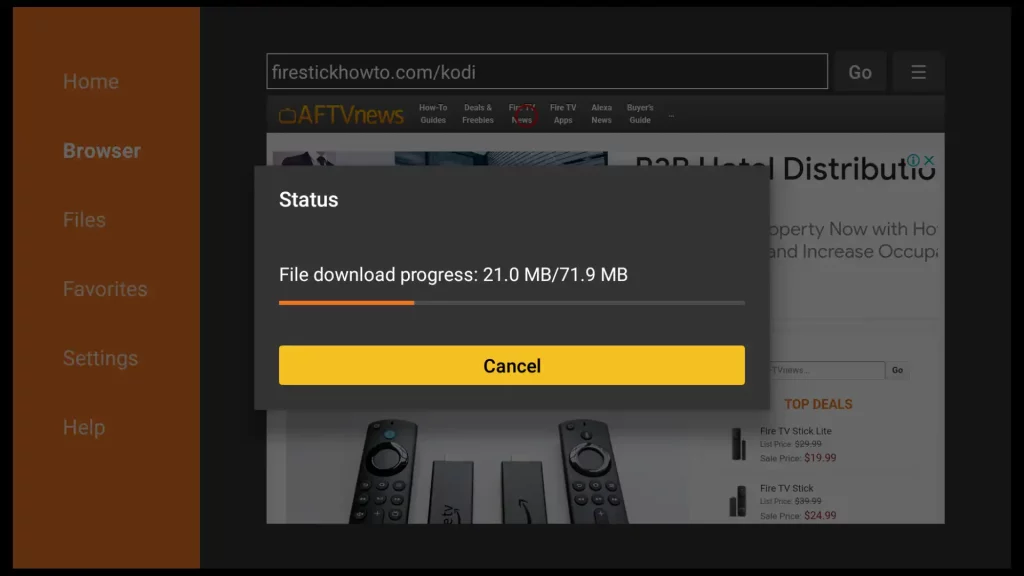 download kodi on firestick