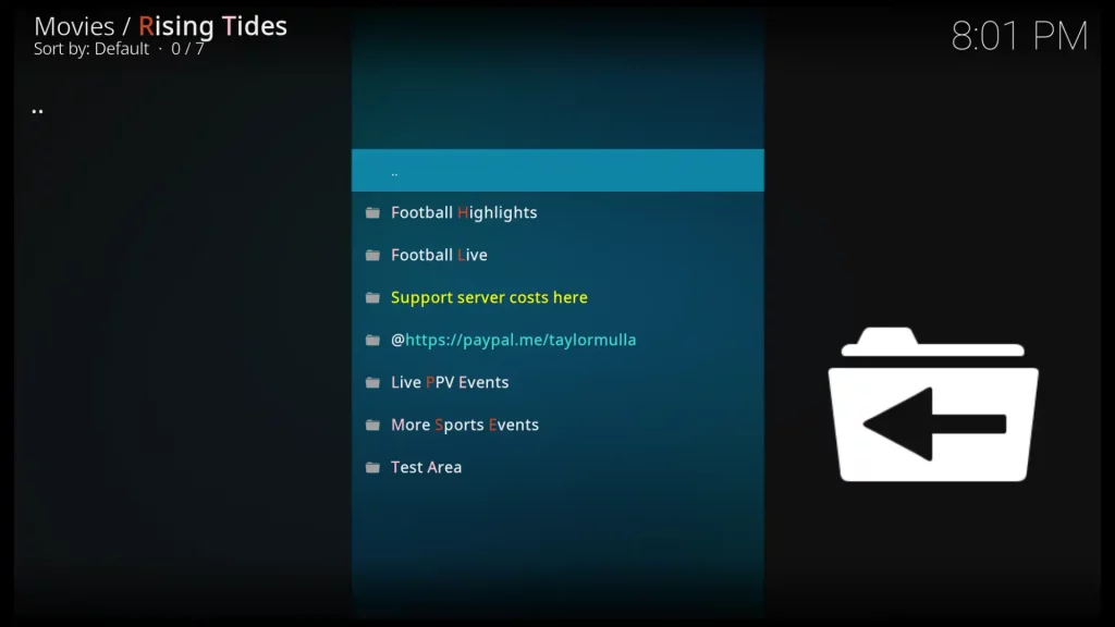 How to Use Rising Tides Addon on Kodi for Live Sports Streaming