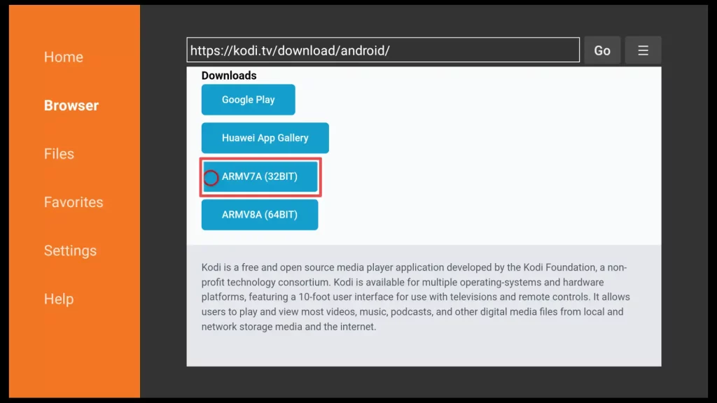 download kodi on firestick from the official site
