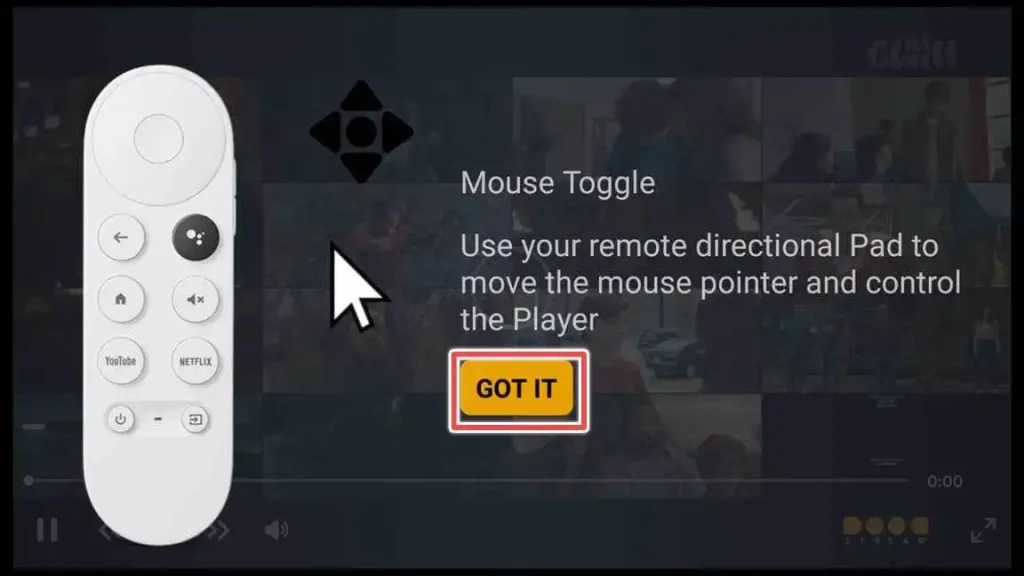 mouse toggle control