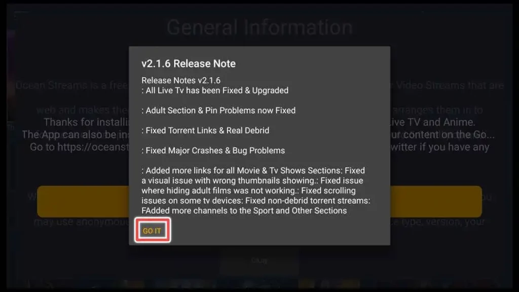 release note