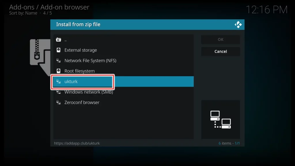 how to install ukturks on kodi