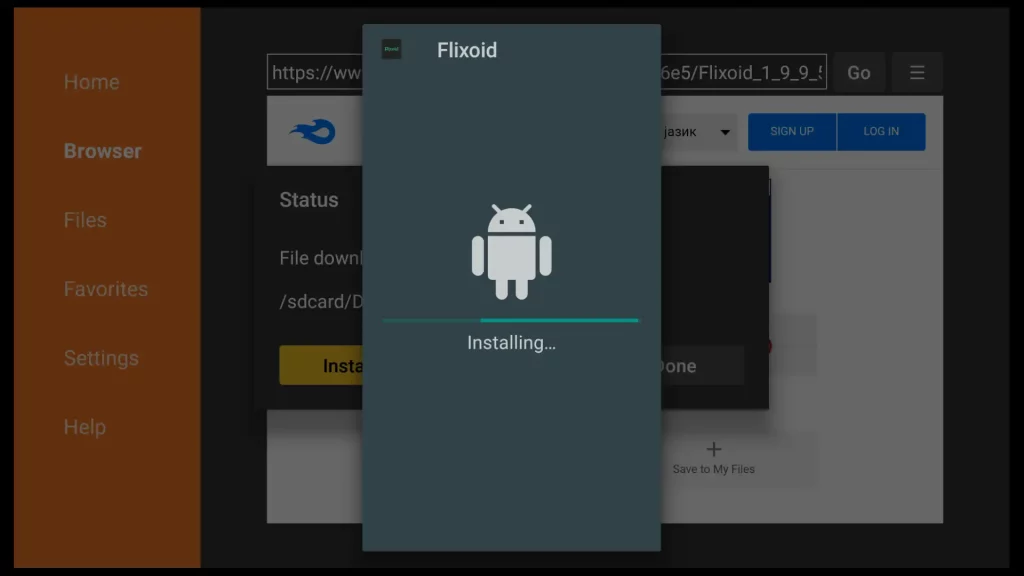 flixoid installation