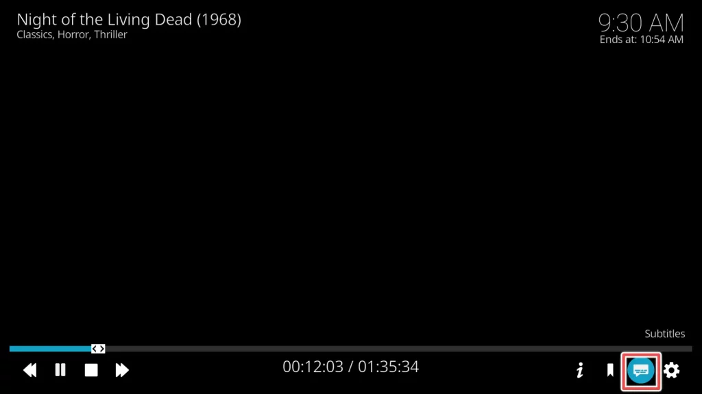 watch movies with subtitles on kodi