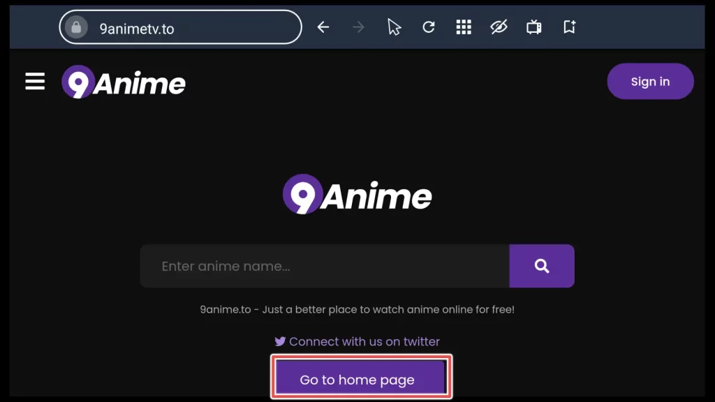 search for anime movies and tv shows on 9anime