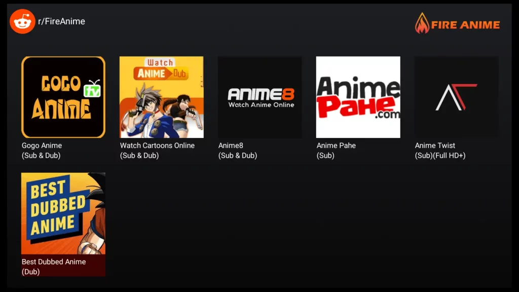 fireanime amazon firestick