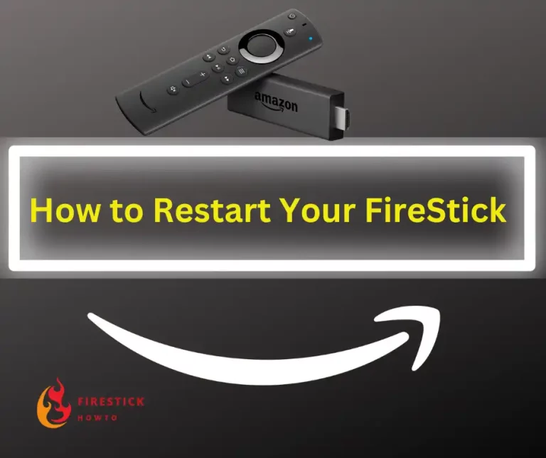how to restart a firestick