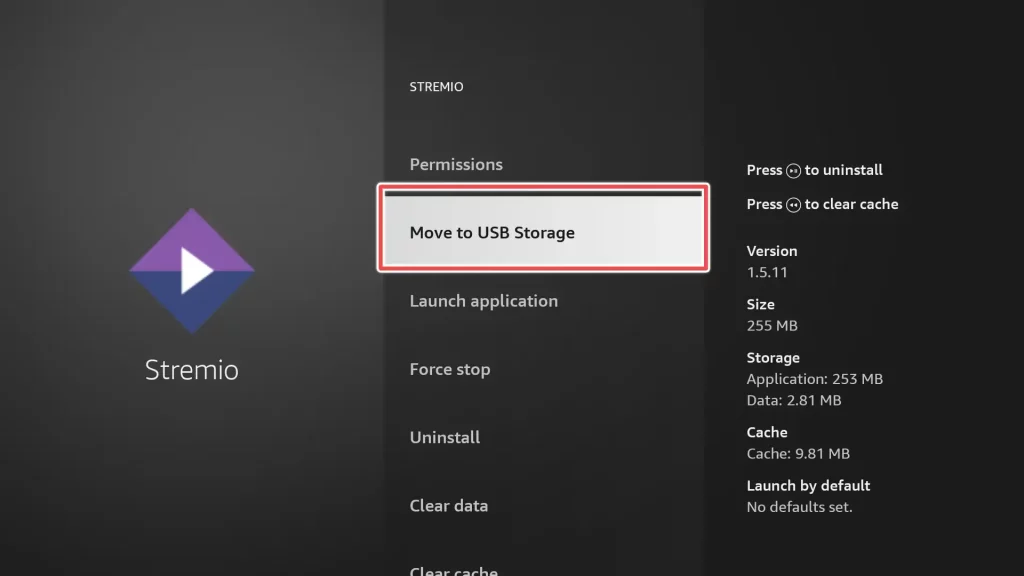 move to usb storage