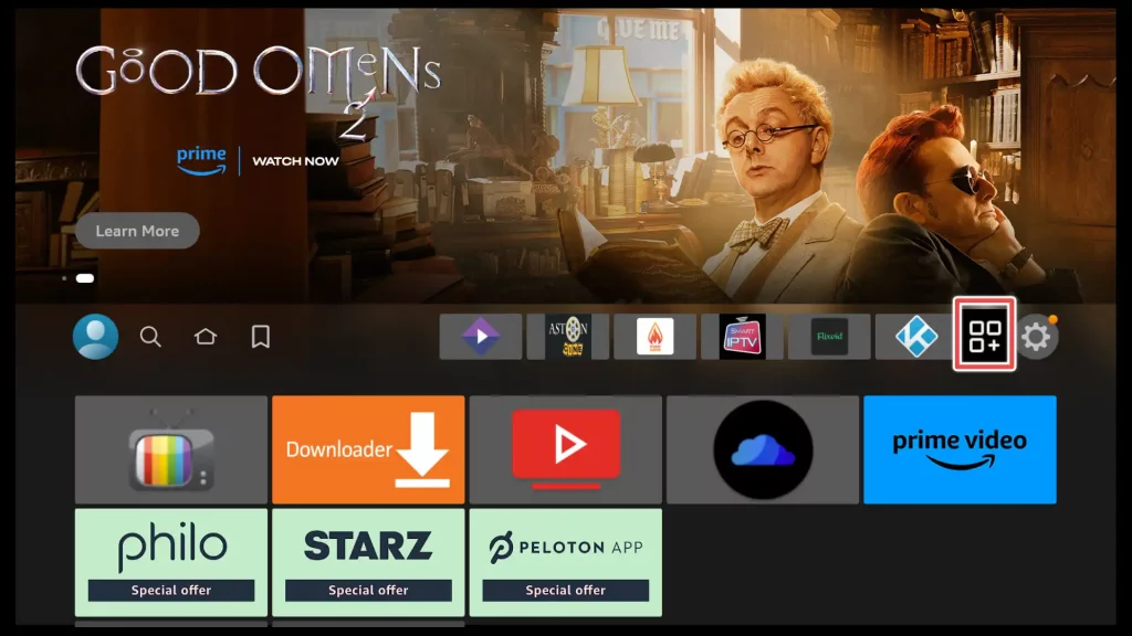 apps and games on home screen